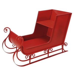 Location luge - Traîneau rouge du Père Noël