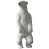 Location ours blanc en peluche géant H 185 cm