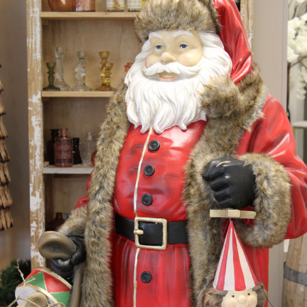 Père Noël "SANTA KLAUS" H166cm
