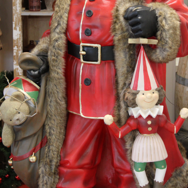 Père Noël "SANTA KLAUS" H166cm