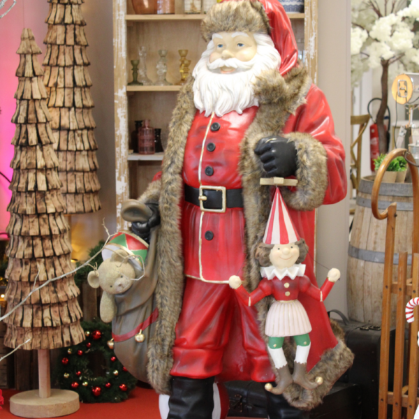 Père Noël "SANTA KLAUS" H166cm