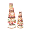 26033-26034-Gourmandise Sapin "Gourmandise" H 1,24 m