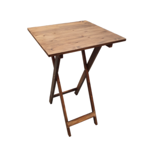 Table mange-debout bistrot en bois Héritage