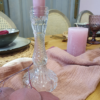 Location bougeoir en verre Vintage