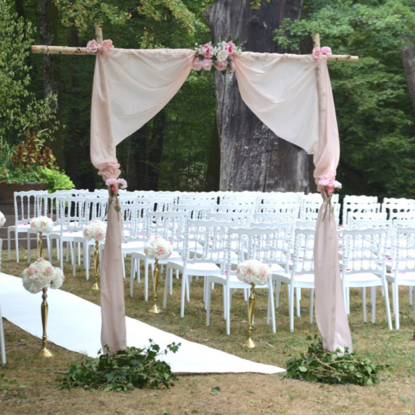 Location arche de cérémonie en bouleau