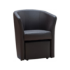 Location Fauteuil Cabriolet cuir marron