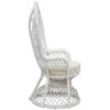 Location Fauteuil Emmanuelle en rotin Blanc