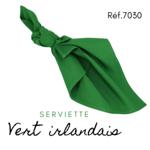 Serviette en tissus- Vert Irlandais