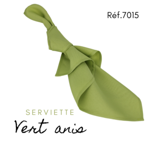 Serviette en tissus - Vert anis