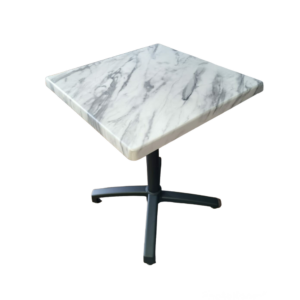 Location Table de café/bistrot (effet marbre) 60*60cm
