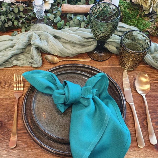 Serviette en tissus- Vert Joyau