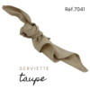 Serviette en tissus - Ivoire
