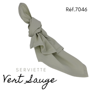 Serviette en tissus- Vert Sauge