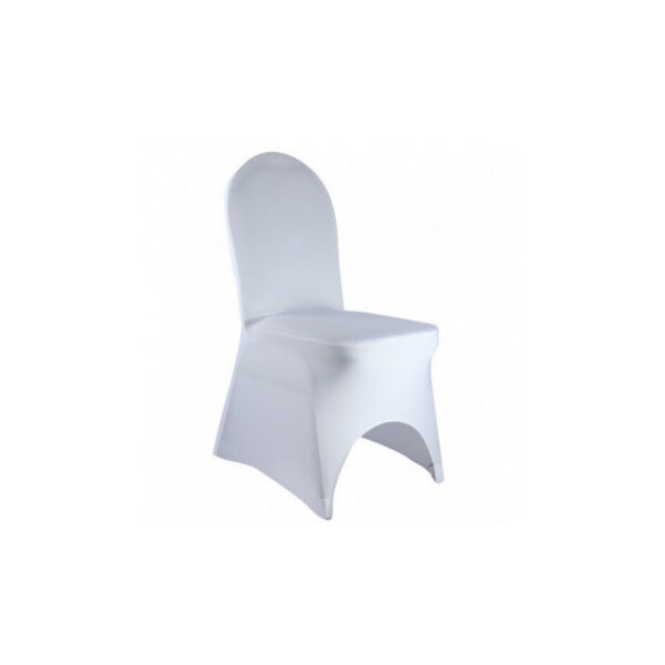 Housse de chaise Lycra - Blanc