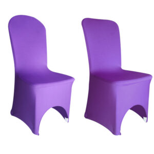 Location housse de chaise Lycra - Violet
