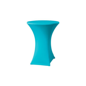 Location housse mange-debout Lycra - Bleu turquoise