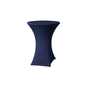 Location housse mange-debout Lycra - Bleu marine