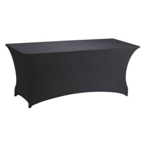 Location housse buffet Lycra - Noire