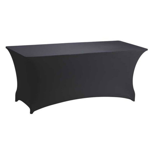 Location housse buffet Lycra - Noire