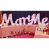 Location Grandes Lettres "Marry Me" lumineuses H 1,20 m - nouvelle génération