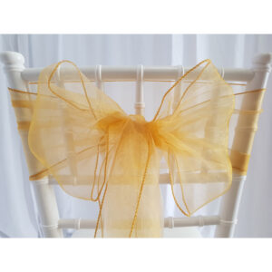 Location nœud de chaise Organza - Dore