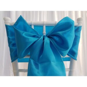 Location nœud de chaise Satin - BLEU OCEAN