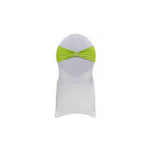 Location bandeau de chaise Lycra - Vert anis