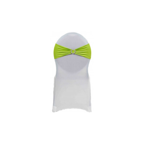 Location bandeau de chaise Lycra - Vert anis
