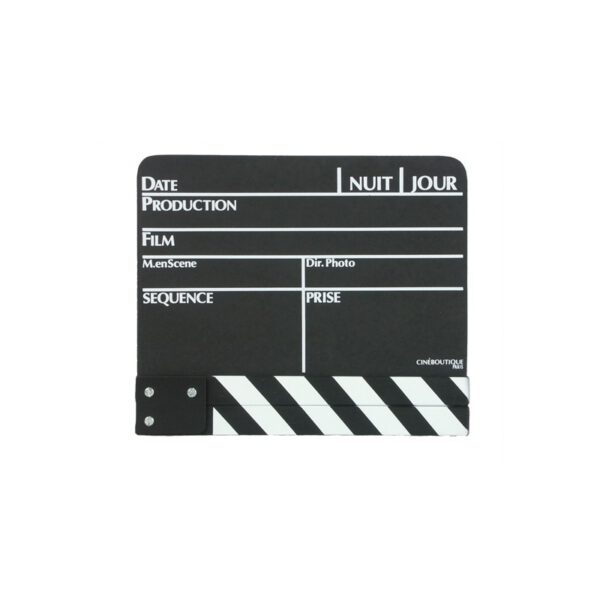 Location clap de fin de film noir (grand modèle)