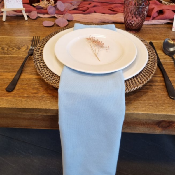 Serviette en tissus- Moutarde