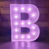 Location Grandes Lettres lumineuses de A à Z - hauteur 1 m - multicolore RGB