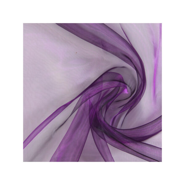 6005-2 Location chemin de table Organza - Violet