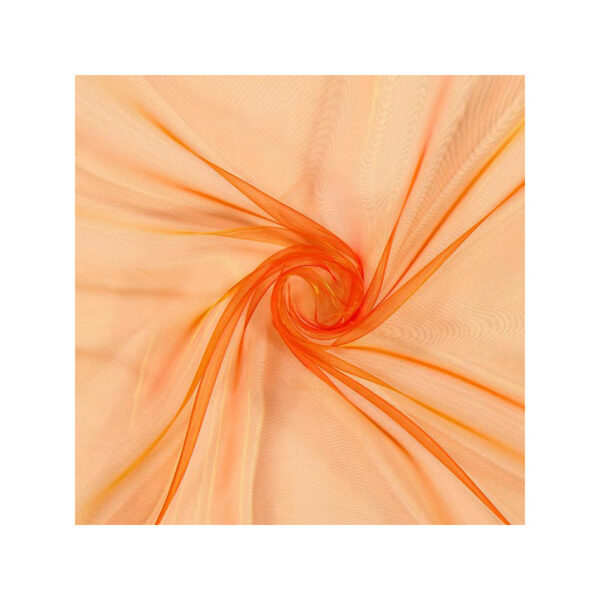 Location chemin de table Organza - Orange