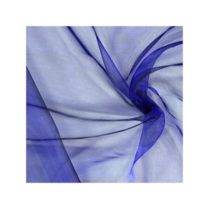 Location chemin de table Organza - Bleu roi