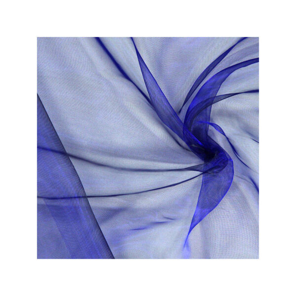Location chemin de table Organza - Bleu roi