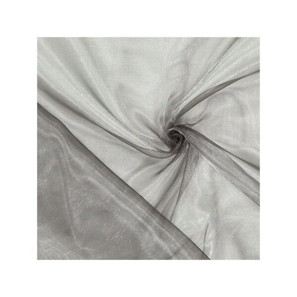 Location chemin de table Organza - Gris argent
