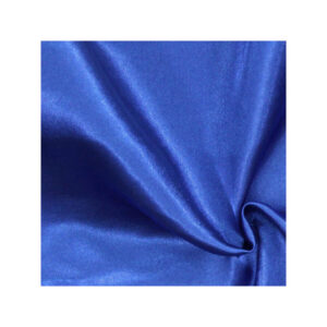 Location chemin de table Satin - Bleu roi