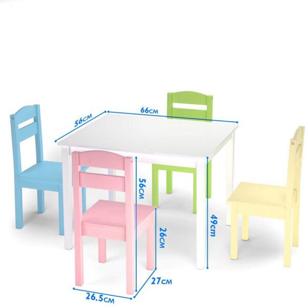 Location table pour enfants + 4 chaises