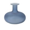 Vase Emy verre bleu orage