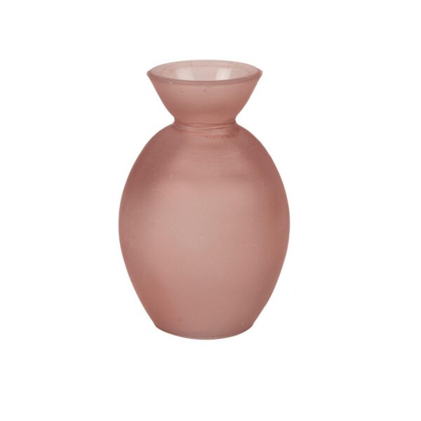 62165-NOAM Vase Noam verre rose