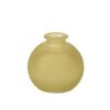 62167-ALICE Vase Alice verre ciselé pistache