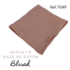 Serviette Gaze de coton - BLUSH