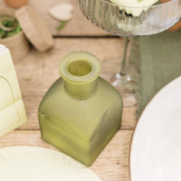 Vase LILOU verre Vert pistache