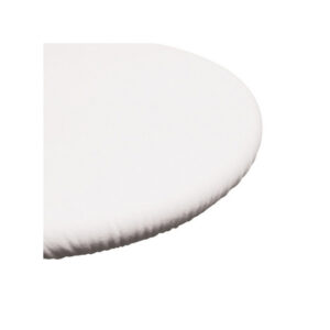 Location molleton Rond - Blanc