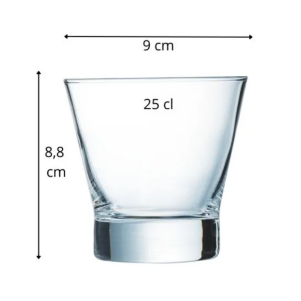 Verrine / coupelle en verre Shetland -25cl