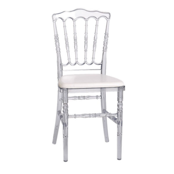 Location chaise Napoléon plexi transparente