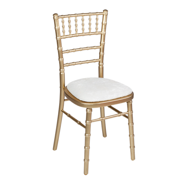 Location chaise Chivari dorée