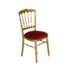 9020-1 Location chaise Napoléon dorée