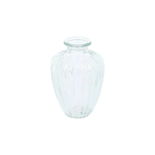 Vase/Fiole JEANNE transparent (ø7.5x H10.5cm)