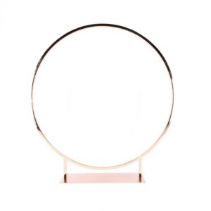 Location cercle centre de table - Gold/rose D60cm